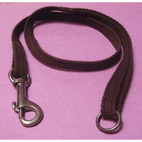 Laisse Nylon Tressé Courte - 58 X 1 Cm