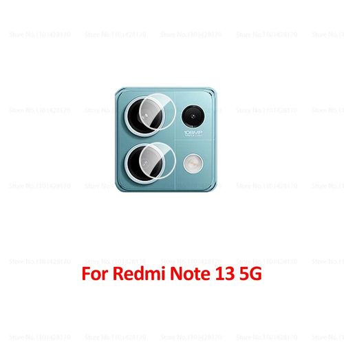 Protecteur De Caméra En Verre Trempé, 3 Jeux, Pour Xiaomi Redmi Note 13 Pro 5g Note14 Pro + 14 14pro Plus 13pro 4g, Film D'objectif De Téléphone Transparent-3 Set-Redminote 13 5g
