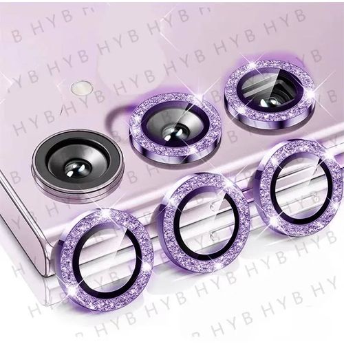 Protecteur D'appareil Photo, Anneau D'objectif En Métal, Film D'objectif En Verre Trempé, Pour Samsung Galaxy A56 A36 A26 A55 54 A35 34 A25 15 5g-Samsung A14-Diamond Purple