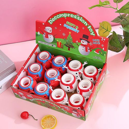 12 Pièces Presser Lapin Sac Porte-Bonheur Ours Pincer Poche Ours Animal Pincer Décompression Jouets Style 13