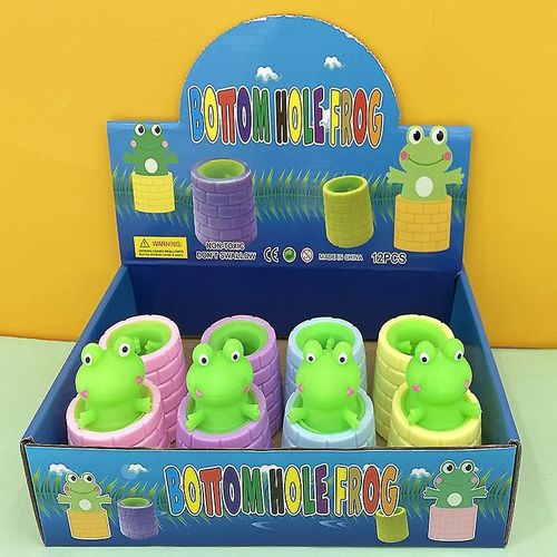 12 Pièces Presser Lapin Sac Porte-Bonheur Ours Pincer Poche Ours Animal Pincer Décompression Jouets Style 3