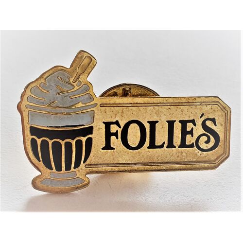 Pins Alimentation Chocolat Liegeois / Signé Danone