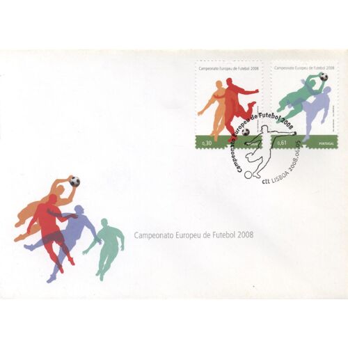 Portugal Enveloppe Fdc Euro Football 2008