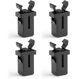 Lot De 4 Fermoirs Durables Compatibles Avec Les Poubelles Brabantia, Étanches Et Tactiles, Conviennent Pour Les Poubelles De Cuisine, Les Boîtes De Rangement, Les Étuis À Lunettes.