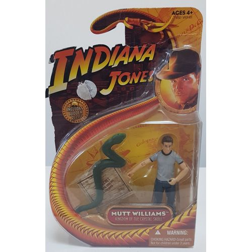 Indiana Jones / Mutt Williams Kingdom Of The Crystal Skull / Raiders Of The Lost Ark / Hasbro / Coffret