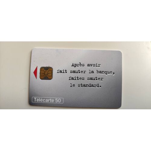 Télécarte 50 Black Jack