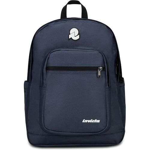 Sac À Dos D'École Jelek Plain Bleu ¿ Double Compartiment Super Spacieux Avec Poche Pour Pc Ou Tablette, Porte-Bouteille Et Organisateur ¿ Pour Moyenne, Supérieure Et Voyage, Fille, Bleu