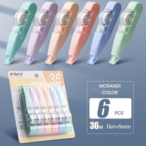 Bande Correctrice De Couleurs Morandi, Grande Capacité, Pour Corriger Les Erreurs Des Élèves, Fournitures De Papeterie Scolaires
