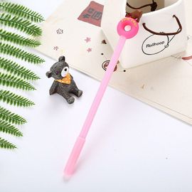 Stylo À Encre Gel Avec Animaux De Dessin Animé, 1 Pièce, Mignon Kawaii, Ours Polaire, Créatif, Amusant, Pour Étudiant, Nouveauté, Papeterie Scolaire