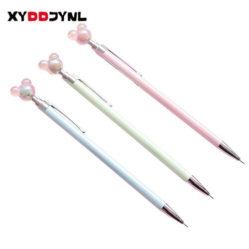 Crayon Créatif À Pression Automatique 1 Pièces, Papeterie Scolaire Et De Bureau D'apparence Simple, Fournitures De Peinture Pour Étudiants