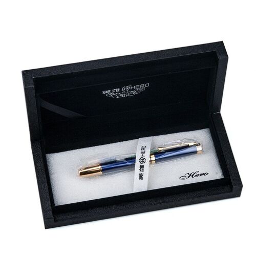 Stylo À Bille À Roulettes 760mm Avec Étui Original, Stylo À Bille En Métal, Signature, Cadeau D'affaires, Boîte-Cadeau De Luxe, 0.5mm