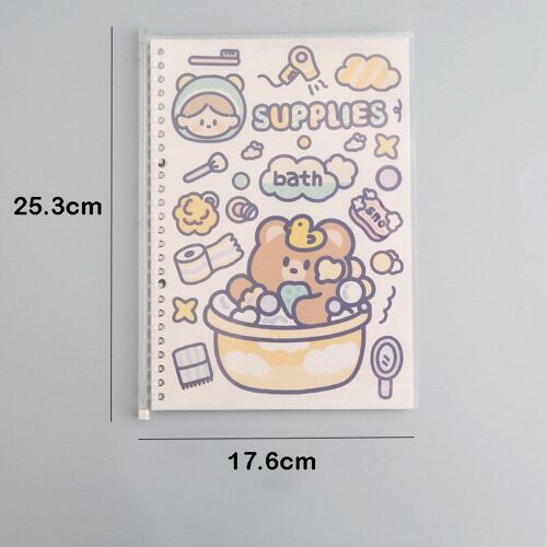 Agenda Des Carnets De Notes, Planificateur Hebdomadaire, Mensuel, Grille, Page, Spirale, B5