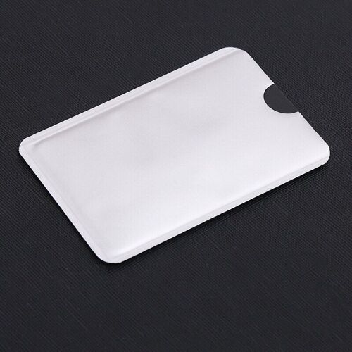 Ensemble De Cartes Bancaires Anti-Démagnétisation 1 @ #, Sac De Protection Rfid, Étui Antivol Nfc, Brosse En Aluminium, Protection De Carte D'identité, Lecteur De Blocage