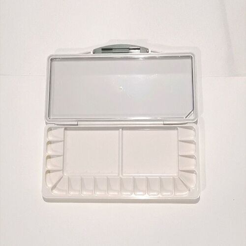 Palette Aquarelle/Boîte De Peinture Gouache Hydratante Scellée, Facile À Nettoyer, 18 Grilles, 24 Couleurs, 33 Grilles