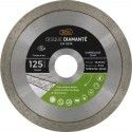 Disque diamanté carreleur pro ° 125 mm carrelage céramique marbre grès cérame SCID