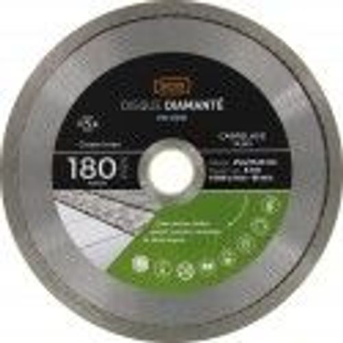 Disque diamanté carreleur pro ° 180 mm carrelage céramique marbre grès cérame SCID