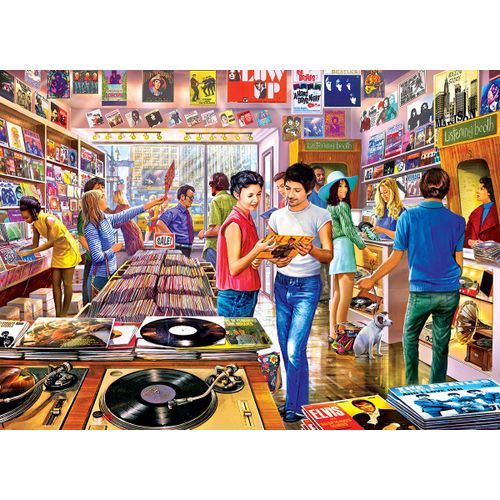Vinyles Vintage - Puzzle 1000 Pi?Ces