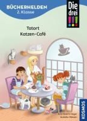 Die Drei !!!, Bücherhelden 2. Klasse, Tatort Katzen-Café