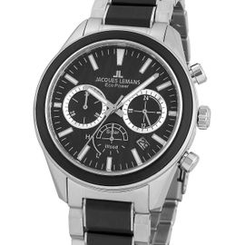 Mens Watch Jacques Lemans 1-2115i, Quartz, 44mm, 10atm