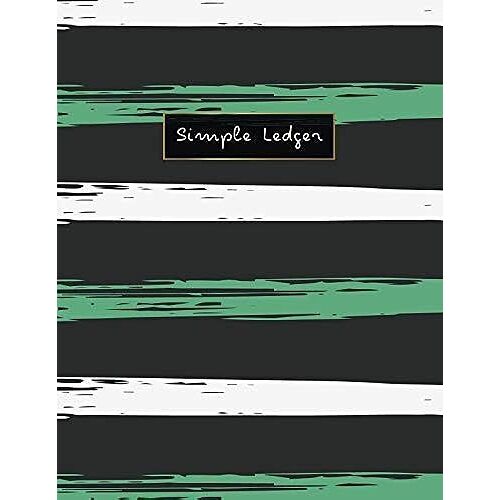 Simple Ledger: Accounting Journal Log Book : Simple Checking Ledger, General Notebook With Columns For Date, Description, Reference, Credit, And Debit, 120 Page, (8.5x11)