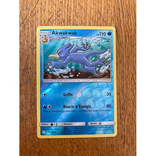 (1694) Akwakwak 41/236 Pokemon
