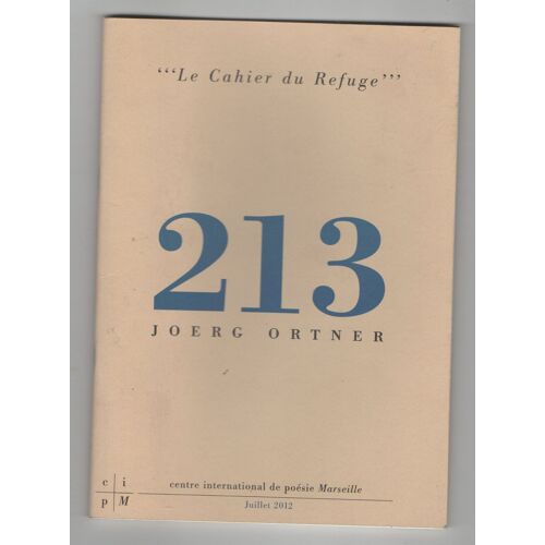 Le Cahier Du Refuge 213