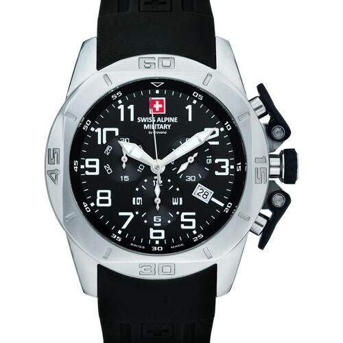 Mens Watch Swiss Alpine Military 7063.9837, Quartz, 45mm, 10atm