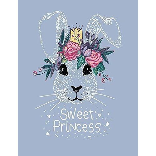 Sweet Princess: Quote Cover Kids Large Ruled Notebook Lined Exercise Journal With 150 Pages To Write Draw Sketch For Boys Girls Teens And Student (Childrens Collections)