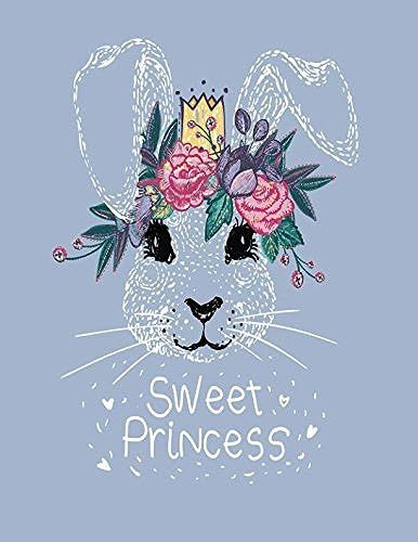 Sweet Princess: Quote Cover Kids Large Ruled Notebook Lined Exercise Journal With 150 Pages To Write Draw Sketch For Boys Girls Teens And Student (Childrens Collections)