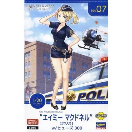 Hasegawa - Egg Girl Collection No.07 "Amy Mcdonnell"(Police) W/ Hughes 300maquet