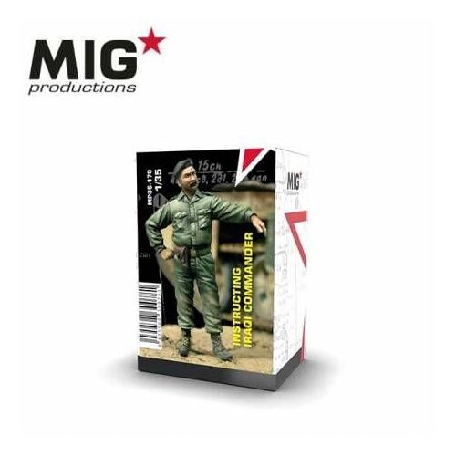 Ak Interactive - Instructing Iraqi Commandermaquette Figurine Instructing Iraqi Commander Ak Interactive Mp35-179 1/35ème Maquette Char Promo Figurine Miniature