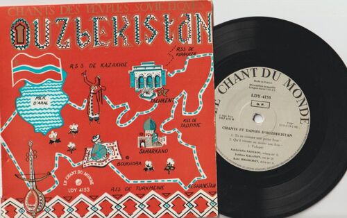 33/17 Cm Chants Des Peuples Soviétiques Ouzbekistan - Dir Dany Zakirov Ouin Dougossi - L Alouette J Ai Reçu De Bonnes Nouvelles 6 Tu Es Comme Une Petite Felur Chant Fu Monde Ldy 4153