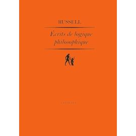 Ecrits De Logique Philosophique