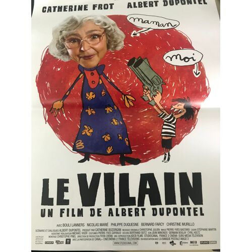 Le Vilain - Albert Dupontel - Catherine Frot - Affiche De Cinema Pliee 60x40 Cm