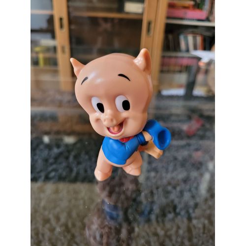 Jouet Figurine Looney Tunes - Porky Pig - Collection Mac Donalds Happy Meal
