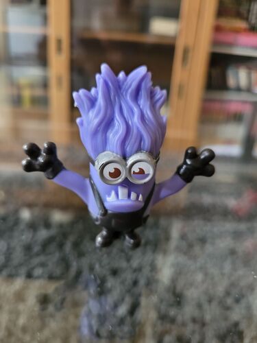 Jouet Figurine Les Minions - Minion Violet - Collection Mac Donalds Happy Meal