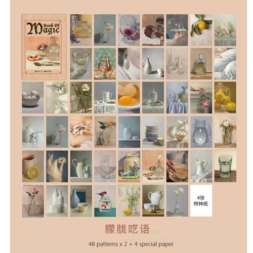 Livre De Magie Vintage, Matériel De Collage, Livre Décoratif Pour Journal Intime, Scrapbooking, Bloc-Notes Pour Planificateur, Diy Bricolage, 100 Feuilles