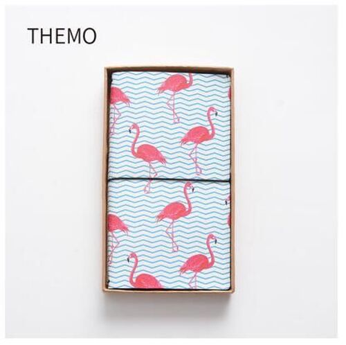 Porte-Cartes En Cuir Pu Flamant Rose, Couverture Pour Carnet De Notes, Carnet De Notes, Bloc-Notes, Papeterie Cadeau Avec Sangle Élastique