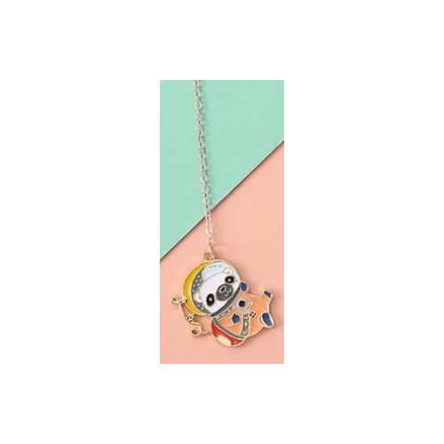 Marque-Page Avec Pendentif En Métal, Animal D'astronaute Mignon, Papeterie Scolaire Et De Bureau, Marque-Page Animal