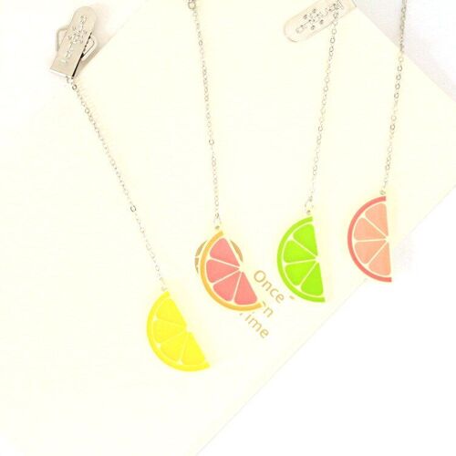 Pendentif Citron Demi-Coupé Frais Kawaii, Signet Mignon, Papeterie Fournitures Pour Enseignant, Drapeau De Page, Accessoires Scolaires, Articles Cadeaux Nouveauté