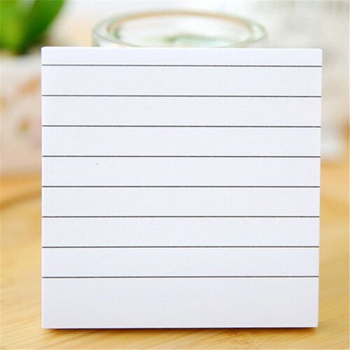 Bloc-Notes Auto-Adhésif En Papier, Ligne Horizontale 365, Marque-Page, Autocollant De Marque-Page, Fournitures De Bureau, De Luxe