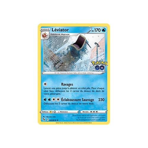 Léviator - Holo - 022/078 - Pokemon Go