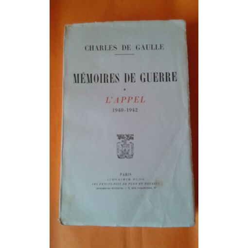 Livre Ancien Charles De Gaulle - Mémoires De Guerre : Le Salut (1944-1946) - État Correct