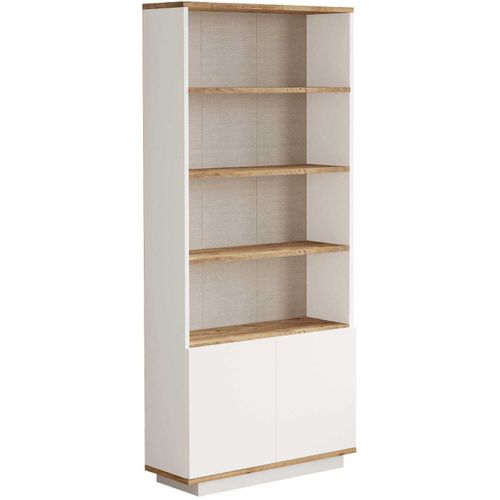 Bibliothèque Étagères Et 2 Portes Franck