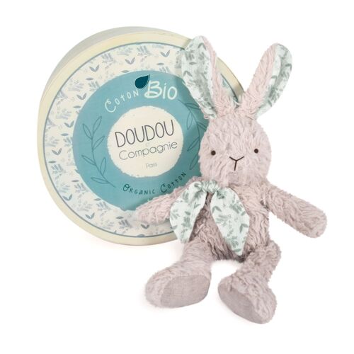 Doudou Botanic - Lapin Gris - Doudou Et Compagnie
