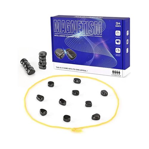 Jeu D'échecs Magnétique - Nouvel Ensemble De Jeux De Société Familiaux 2024 - Jeux De Table Magnétiques Amusants, Jeu De Stratégie Magnétique Pour Fête (1 Ensemble)