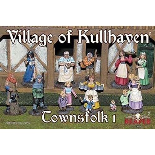 The Village Of Kullhaven Townsfolk I Boxed Set Miniatures