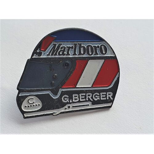 Pins F1 Casque Marlboro G. Berger