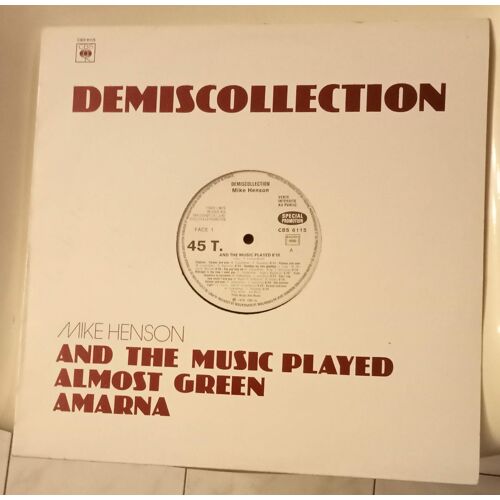 Demiscollection - Maxi 45 Tours ( Mike Henson )