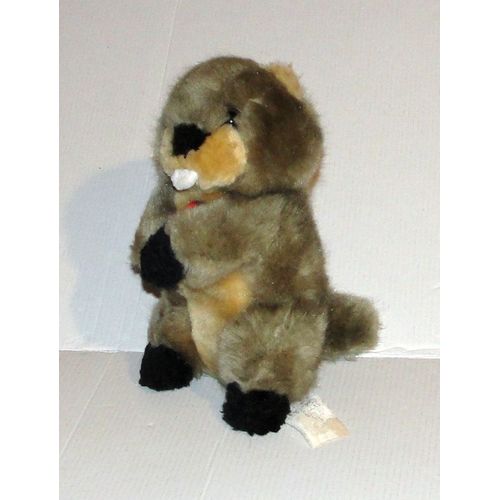 Peluche Marmotte Siffleuse Lumineuse Startoy 20 Cm